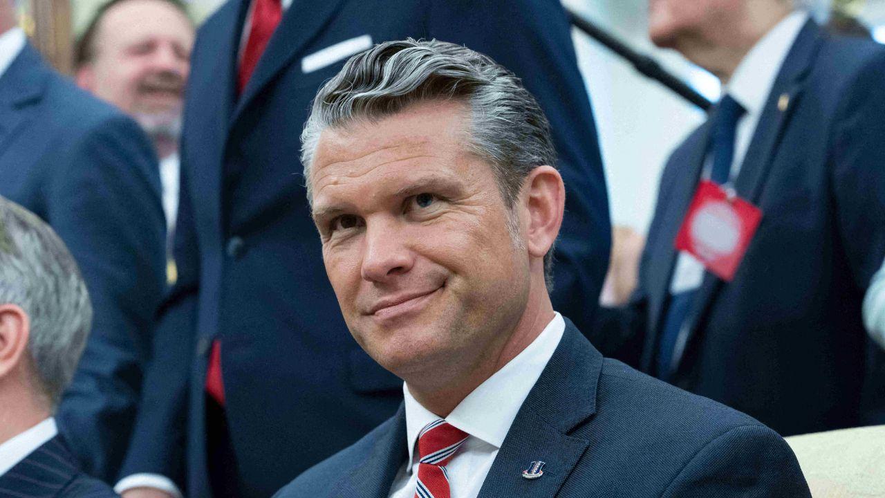 image of Canadian Prime Minister Mark Carney and others spoke out about Pete Hegseth's post.