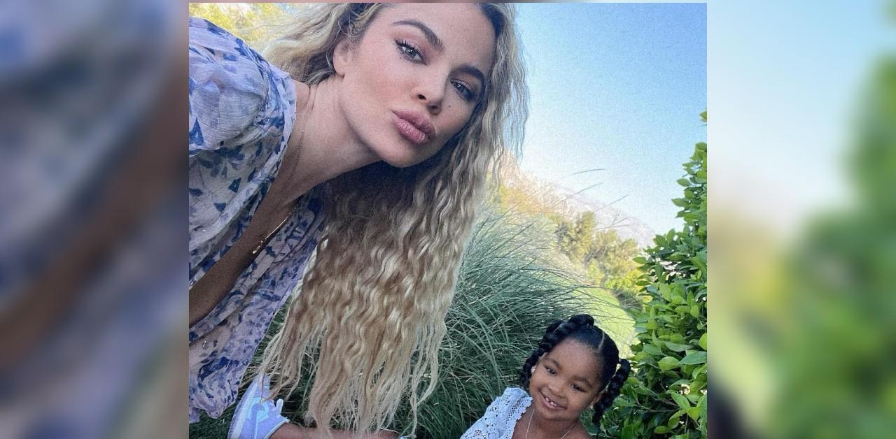 Khloe Kardashians Daughter True Loving Being A Big Sister To Baby image