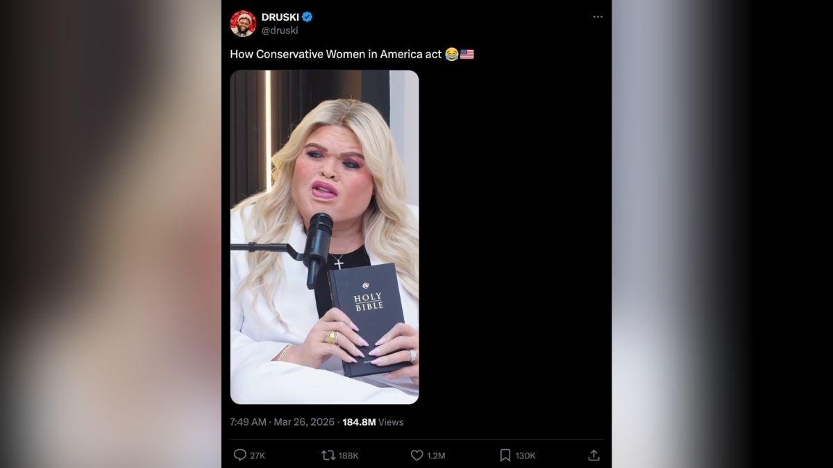 Image of Druski drew backlash over the viral parody clip.