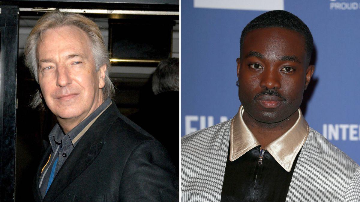 Photo of Alan Rickman originally played the role of Snape in the 'Harry Potter' films.