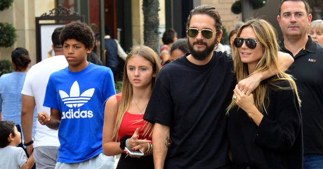 Heidi Klum & BF Tom Kaulitz Spend Some Quality Time With Her 4 Children