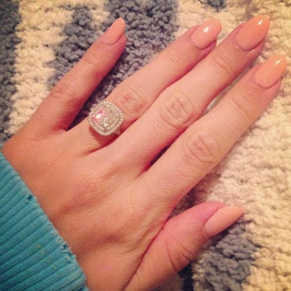 Ashley tisdale engagement ring