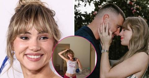 suki waterhouse goes braless after swift kelce wedding