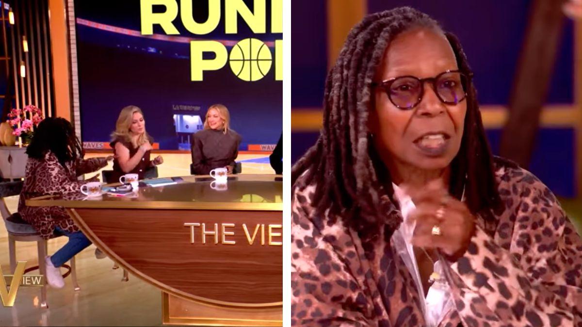 Composite photo of Whoopi Goldberg and Sara Haines