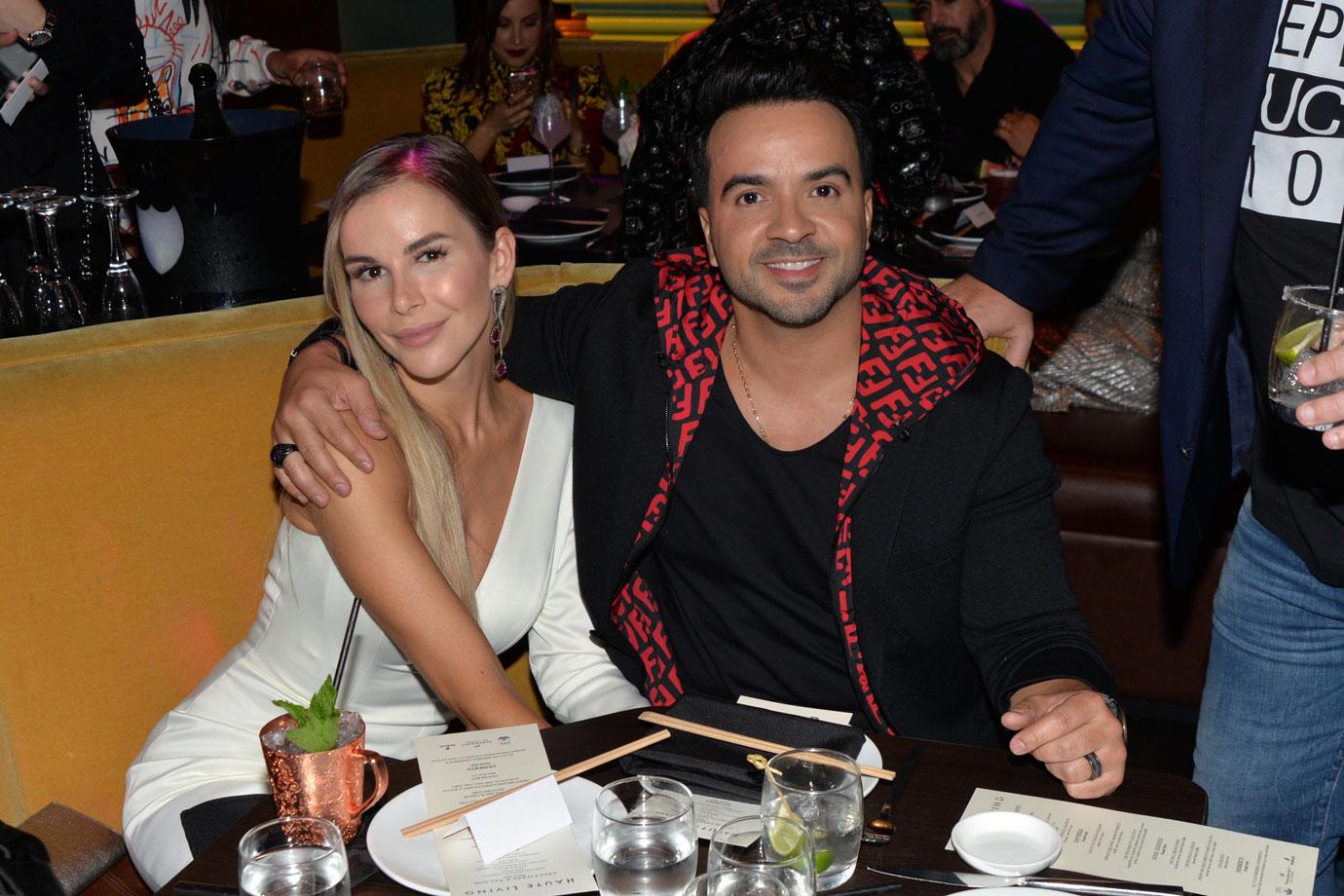 Luis Fonsi and wife Agueda Lopez enjoy Belvedere Vodka cocktails