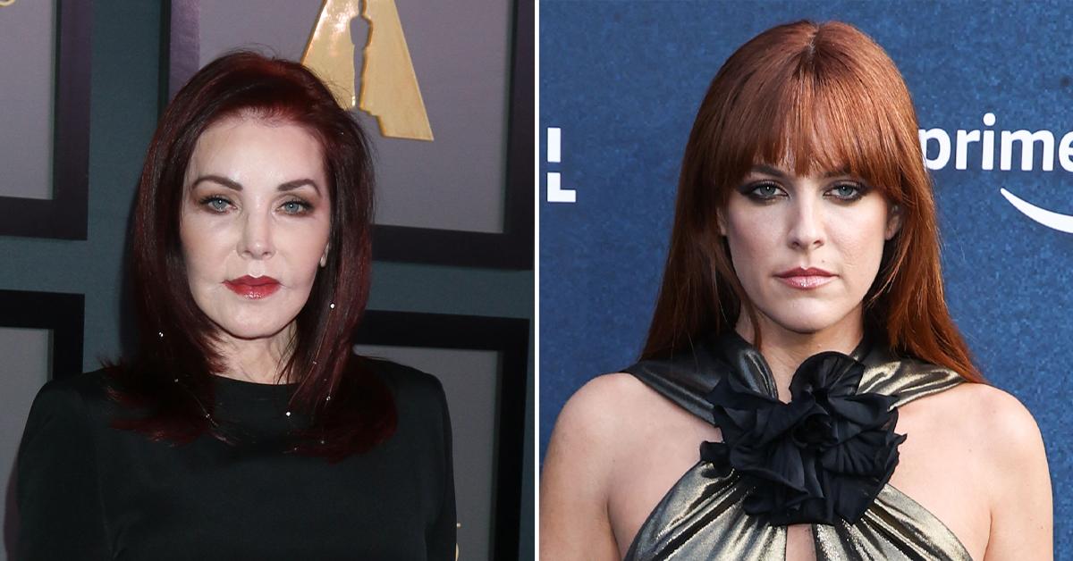 priscilla presley riley keough not on speaking terms pp