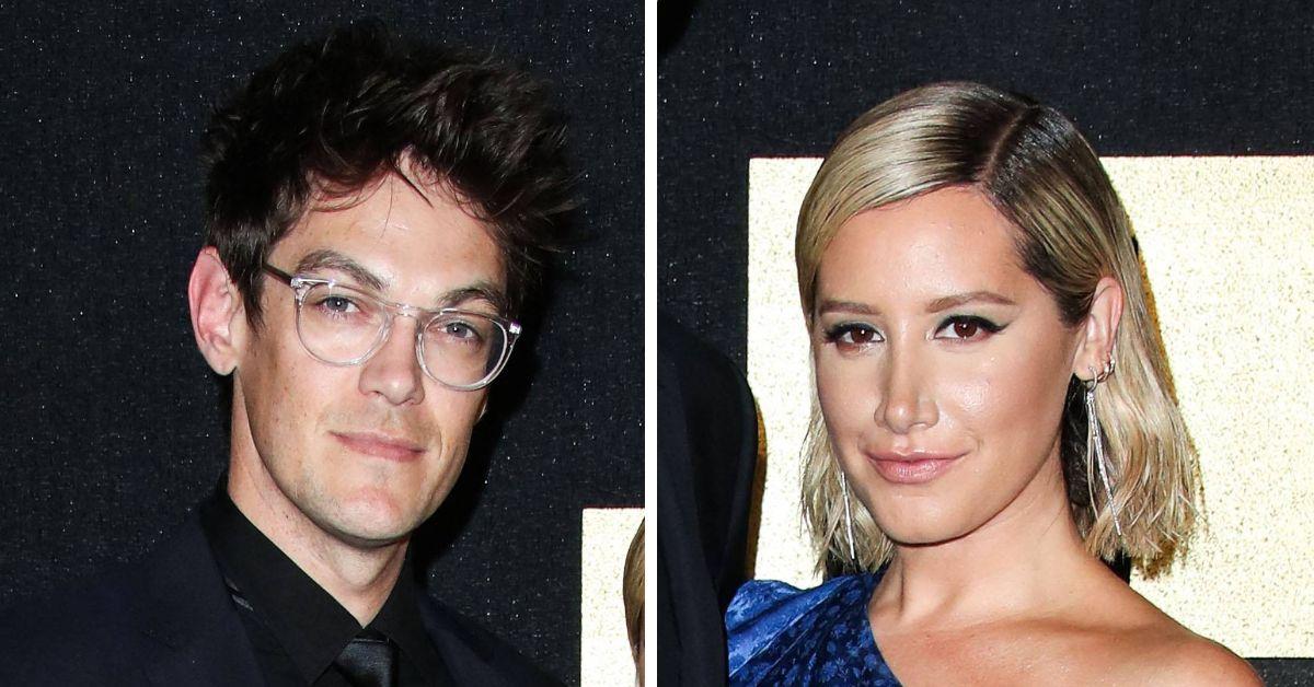split photo of Christopher French & Ashley Tisdale