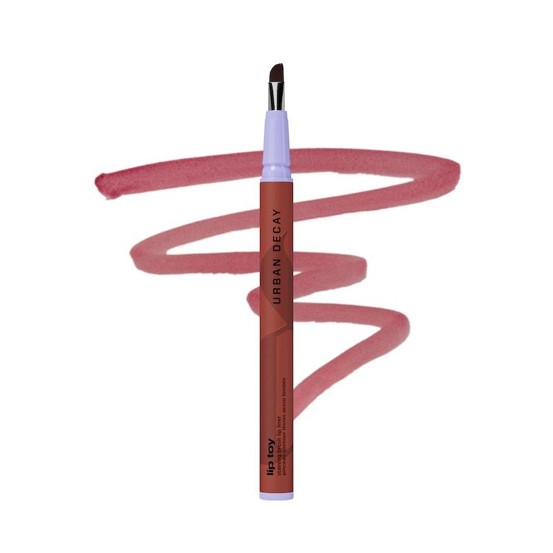ud lip toy staining brush lip liner flaunt  packshot swatch
