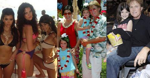 Kardashian childhood throwback photos kids pp