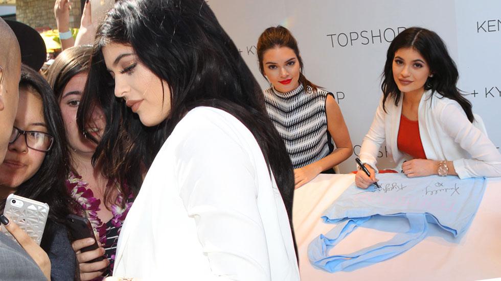 Kylie jenner disses fans topshop collection launch