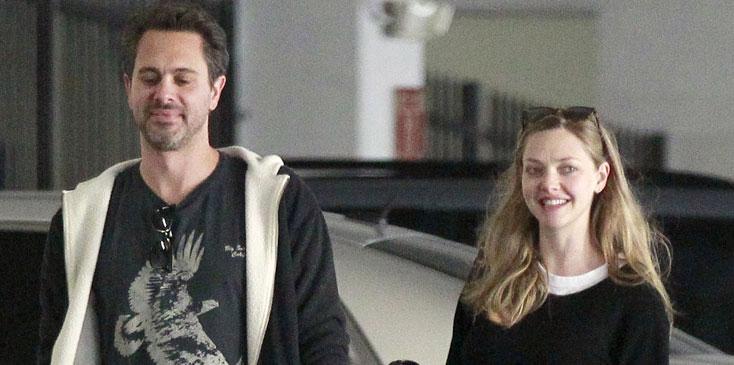 Amanda Seyfried Baby Thomas Sadoski Photos Long