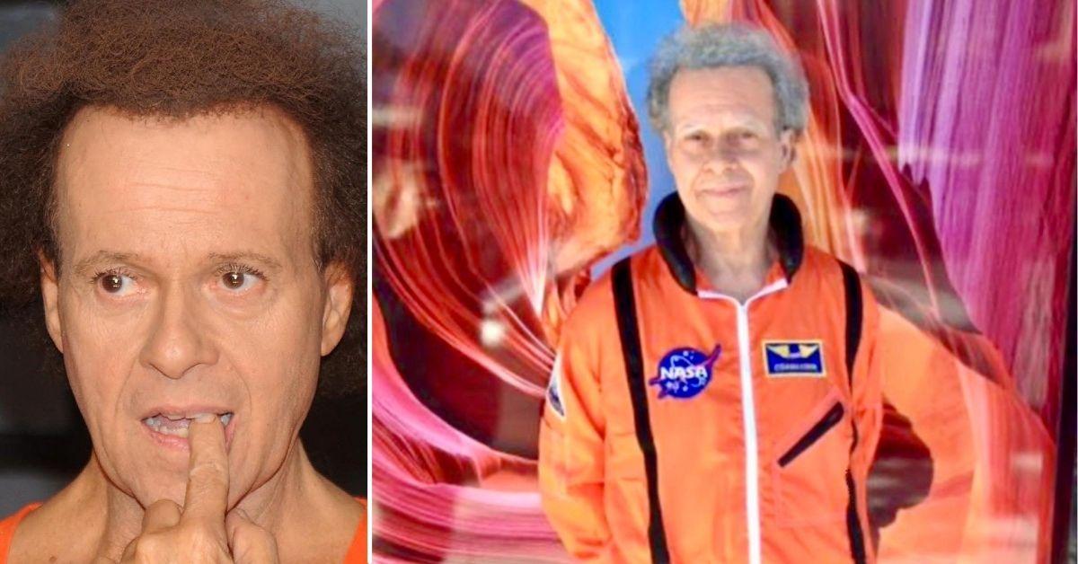 Composite photo of Richard Simmons.