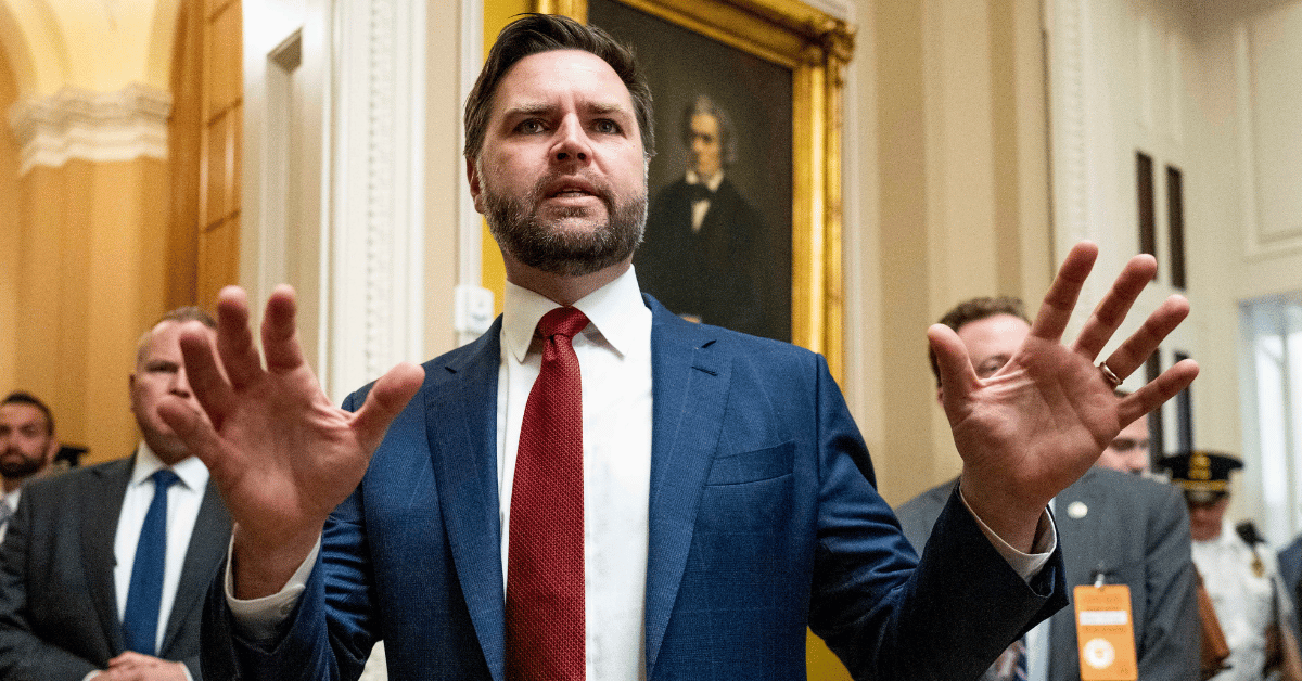 J.D. Vance Shades Pregnant Wife Usha as He Admits to Wanting…