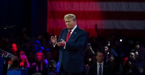 donald trump bizarre speech