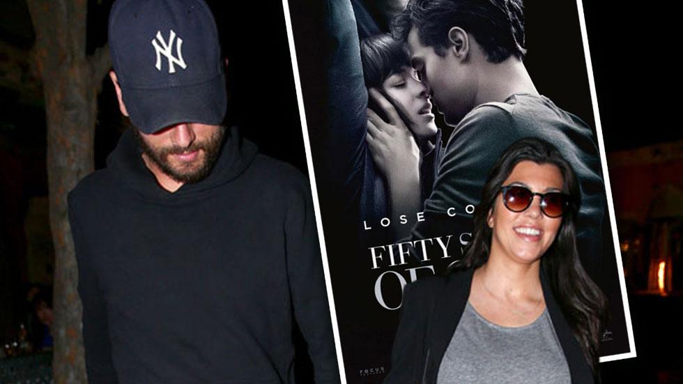 Kourtney kardashian scott disick fifty shades date 110