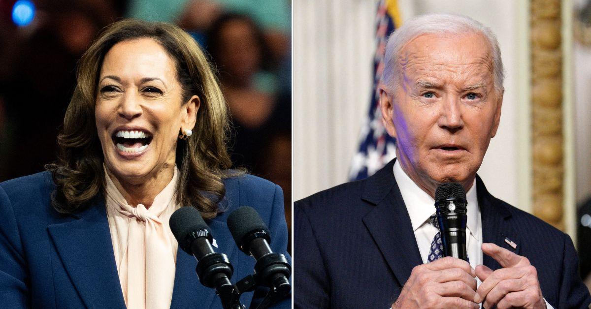 Composite Kamala Harris and Joe Biden