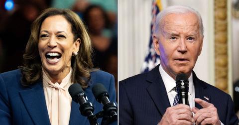 Composite Kamala Harris and Joe Biden