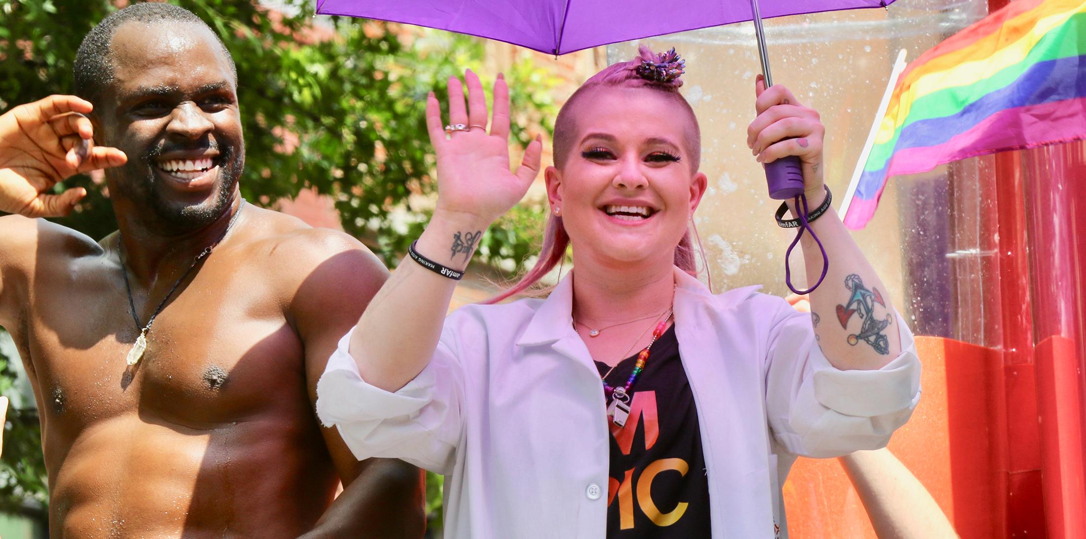Kelly osbourne pees herself pride parade feature