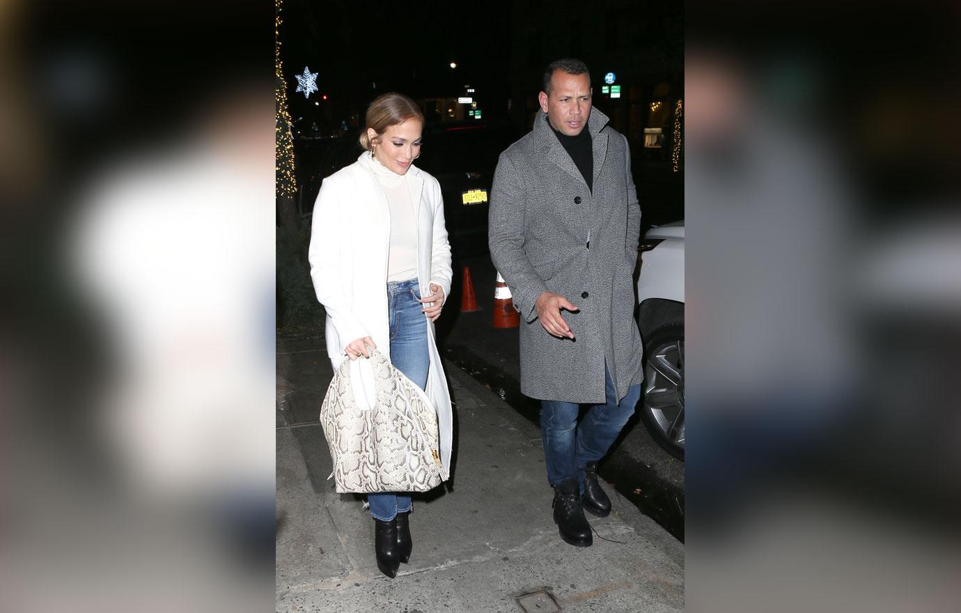 Jennifer lopez alex rodriguez dinner date