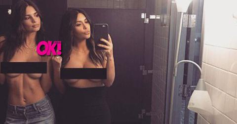 kim karashian naked instgram nude topless emily ratajkowski