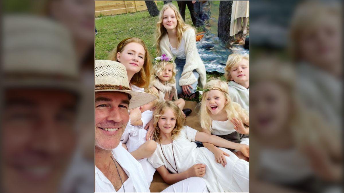 image of Kimberly Van Der Beek shared a GoFundMe after James Van Der Beek’s death on February 11.