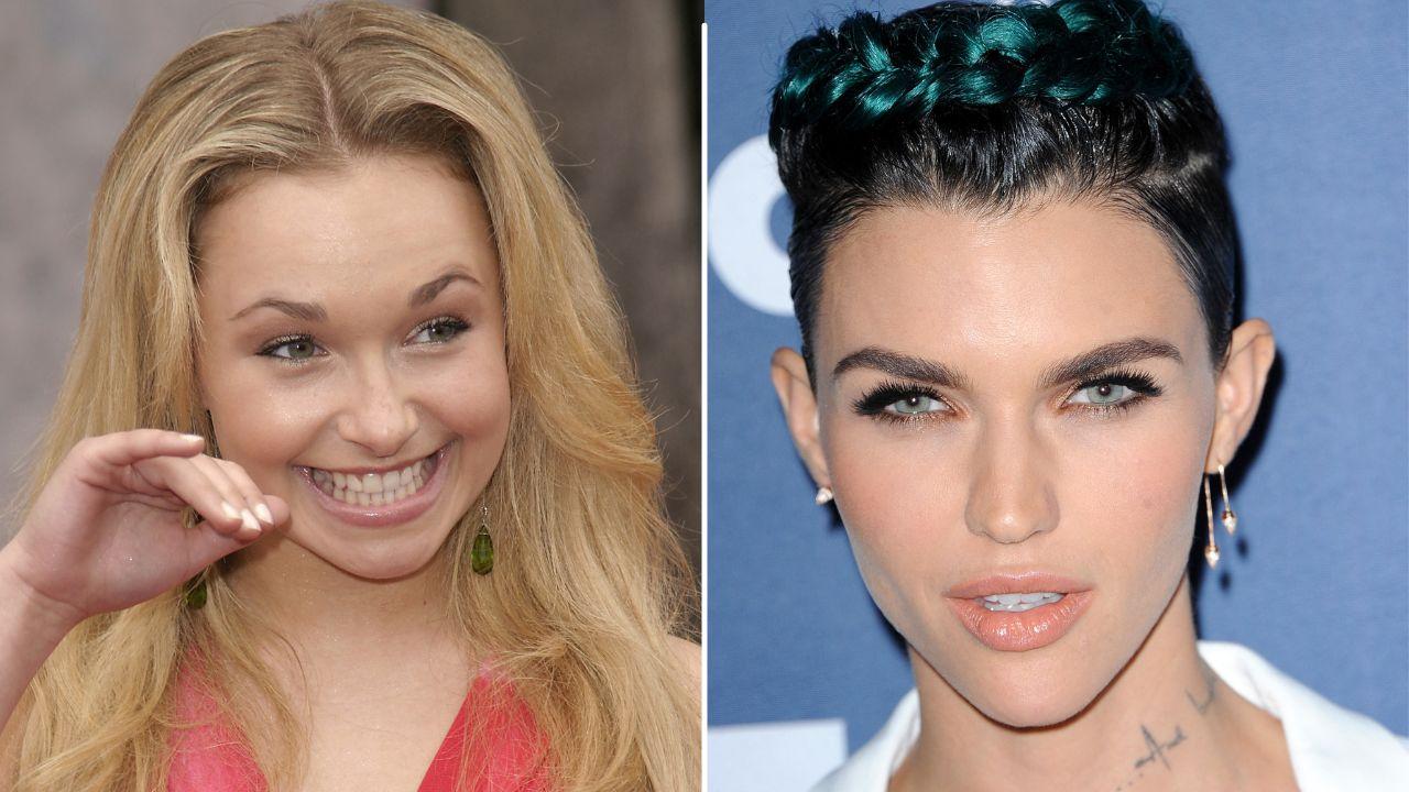 split of Hayden Panettiere, Ruby Rose.
