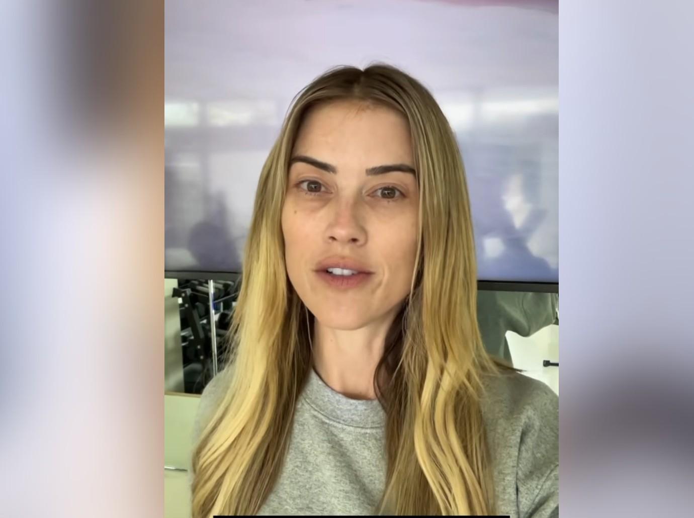 christina hall makeup free face stop using filters photos