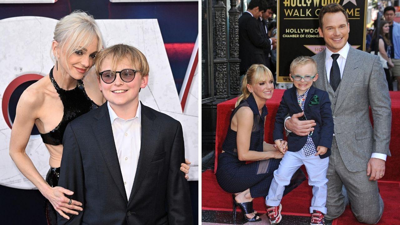 who is anna faris chris pratt son meet jack pratt