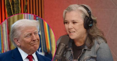 Composite photo of Donald Trump and Rosie O'Donnell.