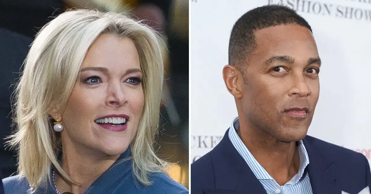 Split photo of Megyn Kelly and Don Lemon