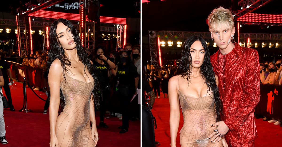 Megan Fox Wore a Completely Sheer Dress to the 2021 MTV VMAs