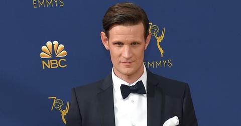 Matt Smith Wearing a Tuxedo on the Red Carpet