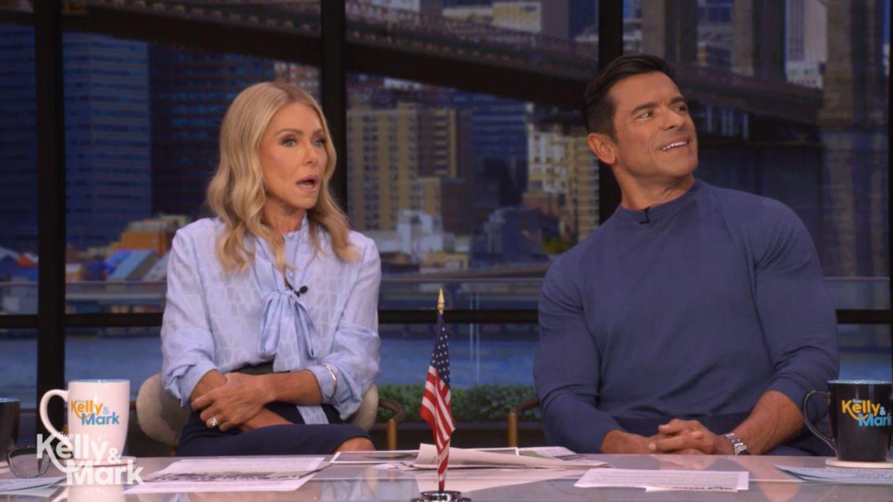 Image of Mark Consuelos joked he and his wife are 'consistently not running the marathon.'