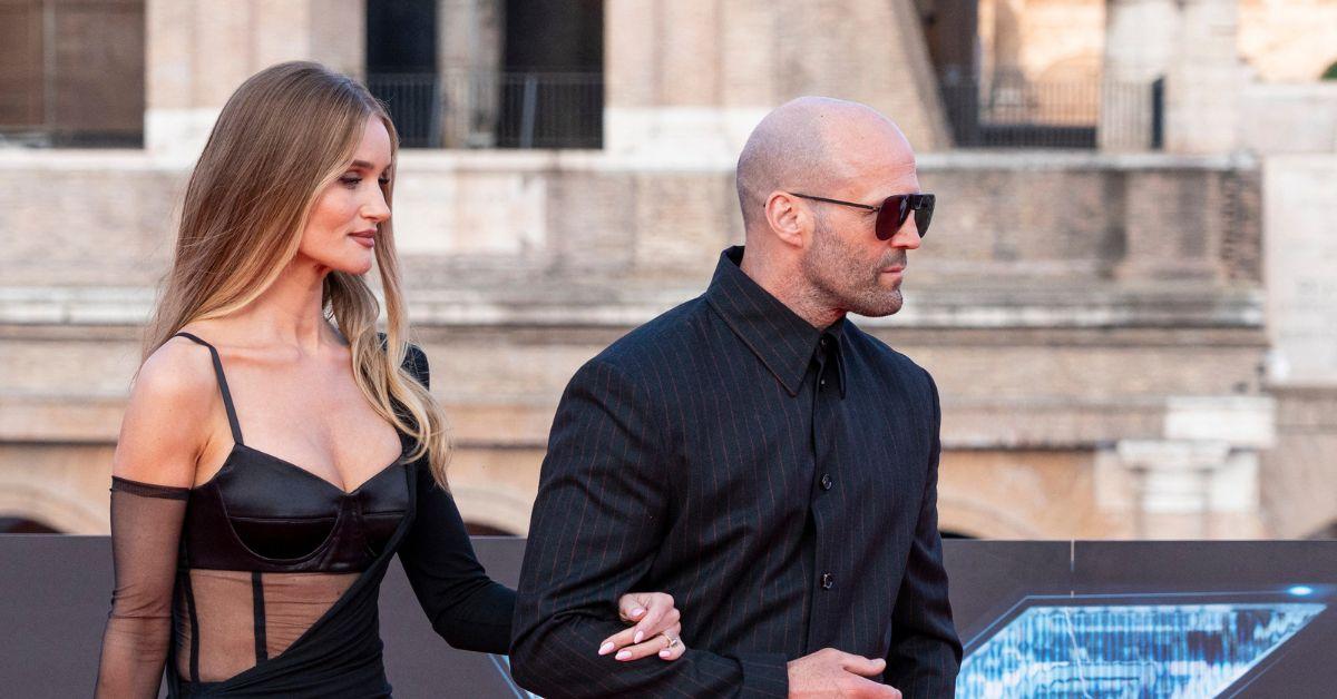 rosie huntington whiteley getting married jason statham not massively important