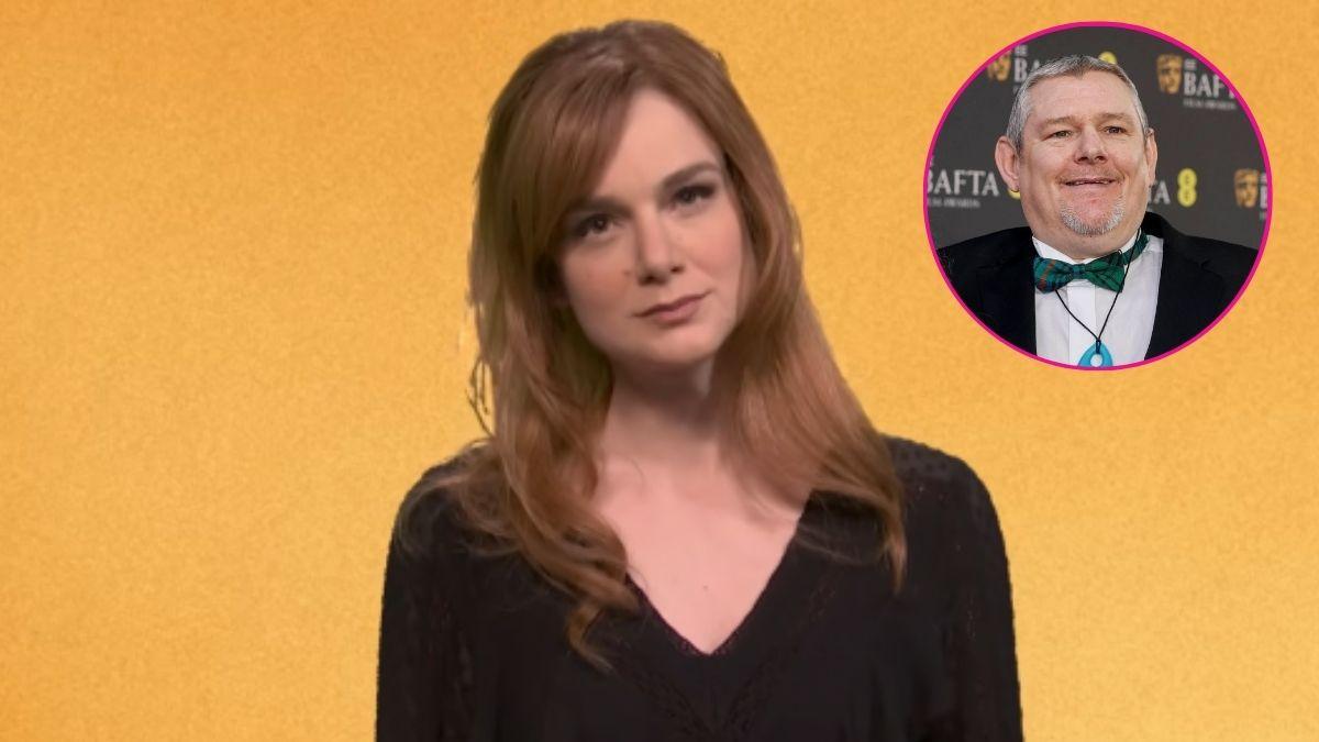 composite photo of Ashley Padilla and john davidson