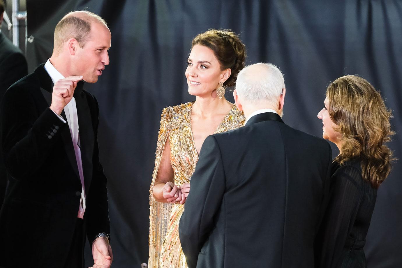 duchess kate prince william prince charles duchess camilla no time to die premiere