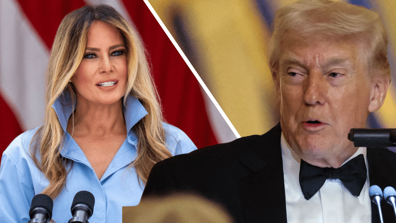 Melania and Donald Trump