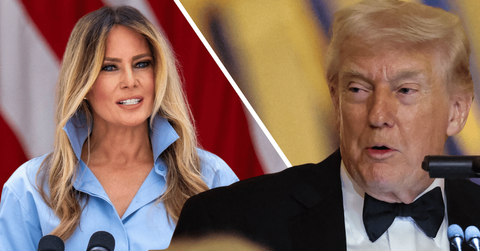 Melania and Donald Trump