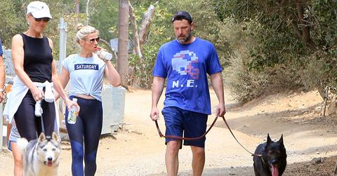 Lindsay shookus ben affleck take hike jennifer garner tribute main