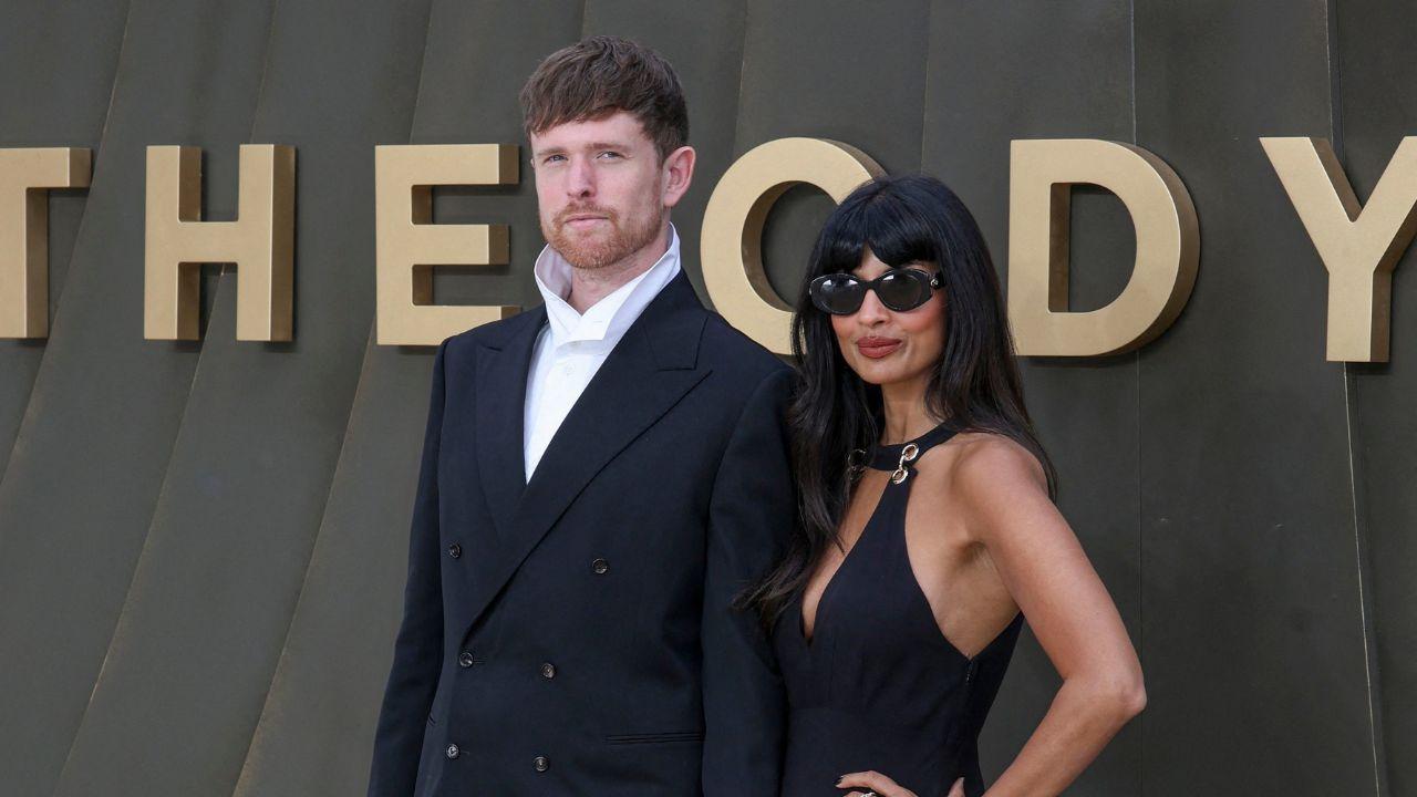 image of Jameela Jamil has been accused of scrutinizing Ariana Grande's image.