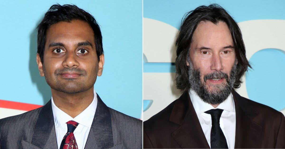 Photo of Aziz Ansari and Keanu Reeves