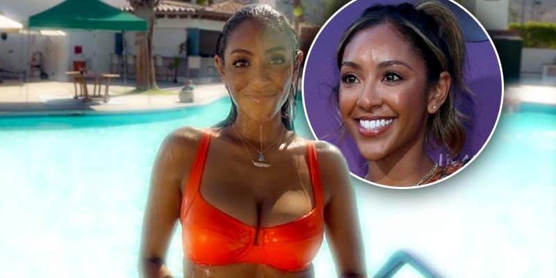 Tayshia Adams Makes Appearance On 'Bachelorette' For First Time: Watch