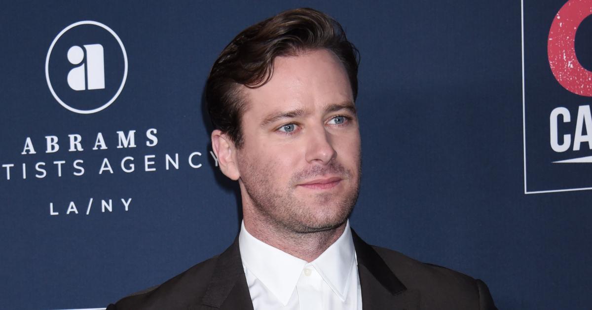 Armie Hammer Cannibal Sex Scandal Dropped By Agency WME And Publicist