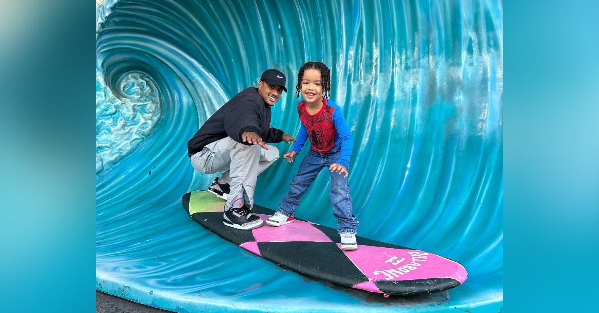 Photo of Edwards shares son Slash with ex Amber Rose.