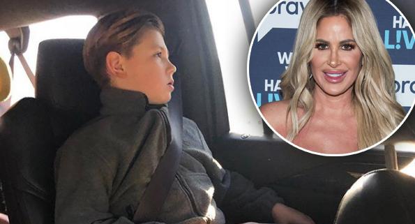 Kim zolciak son photo