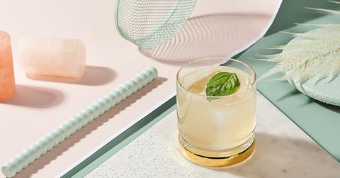 cointreau cocktail garden basil margarita