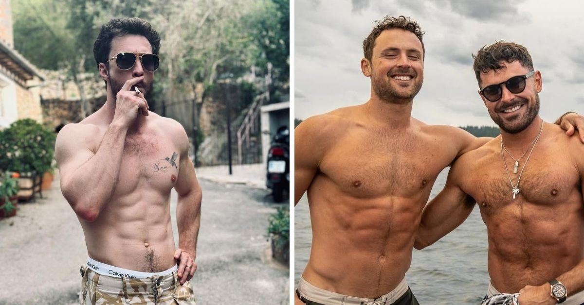 male celebrities shirtless looks photos