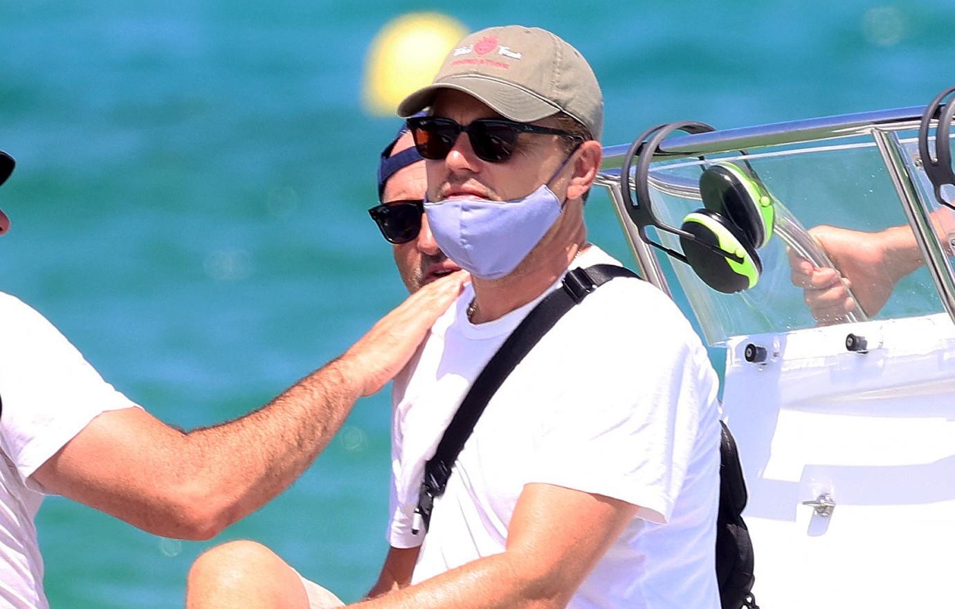 leonardo dicaprio st tropez mega