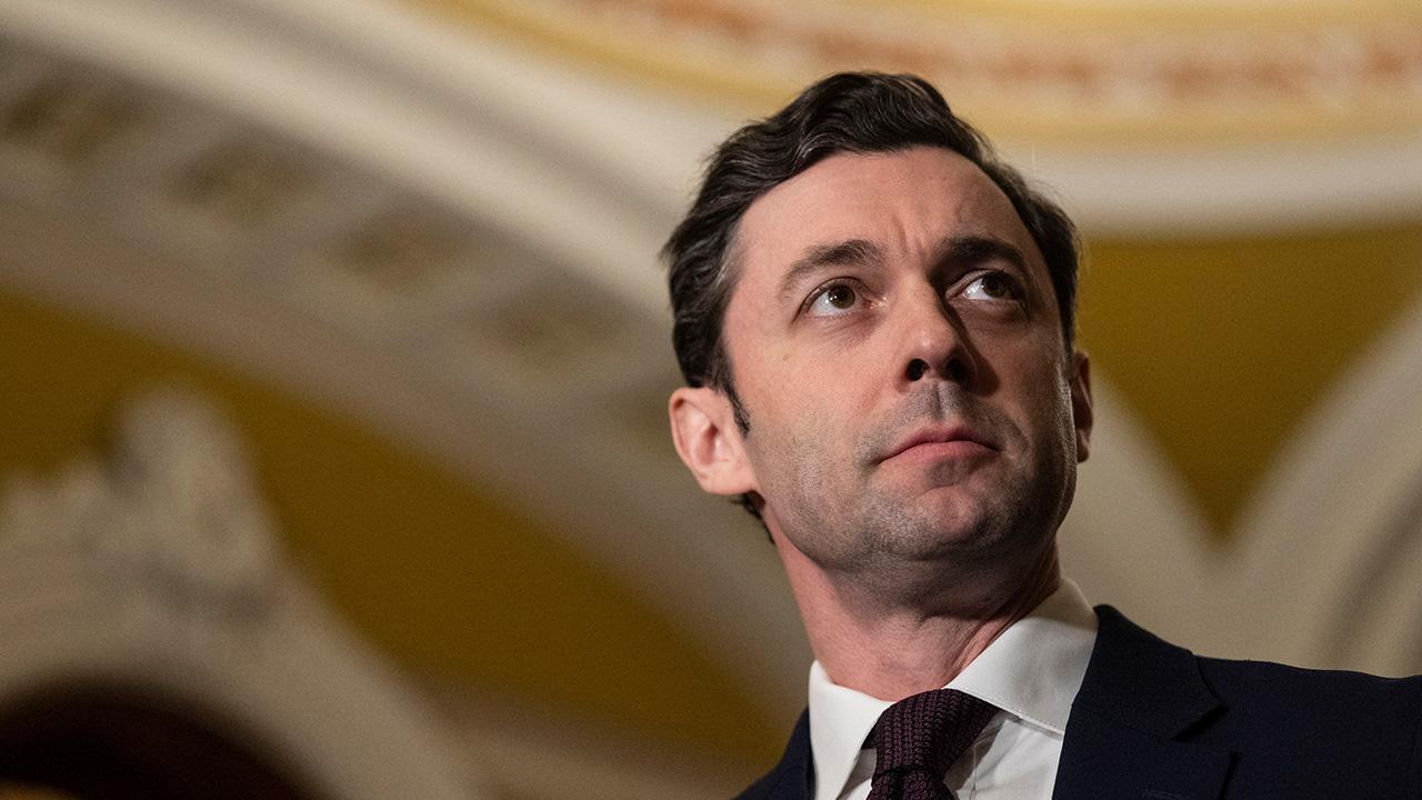 photo of Sen. Jon Ossoff said the president would rather spend time with the aide than focus on his duties.