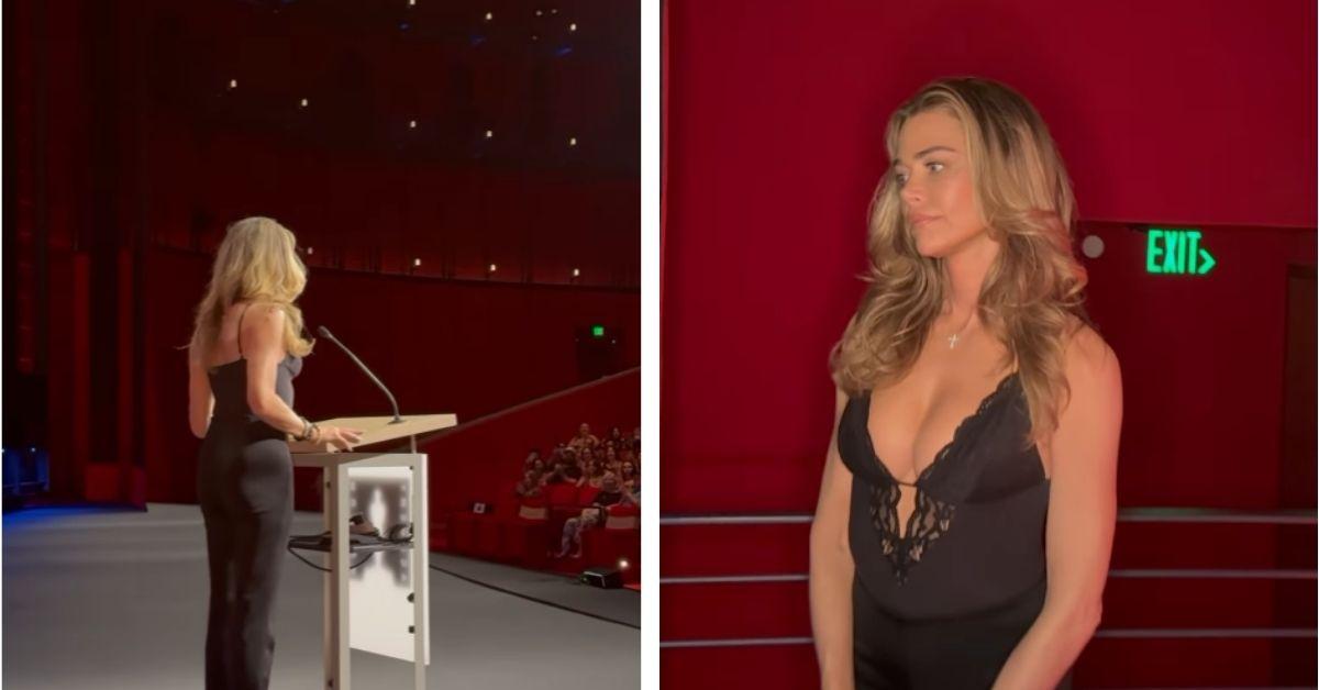image of The actress is currently going through a divorce from Aaron Phypers.